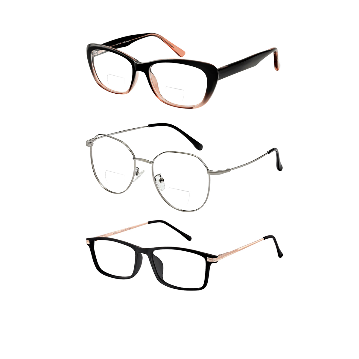 cat-eye reading-glasses #304 - multicolor